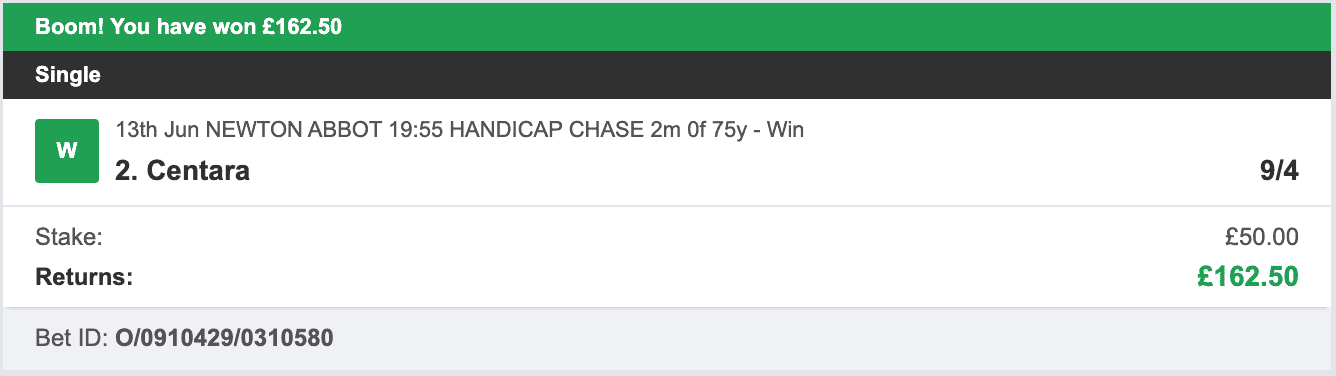 5 Star Punters - Winner 2 - 2025-06-13